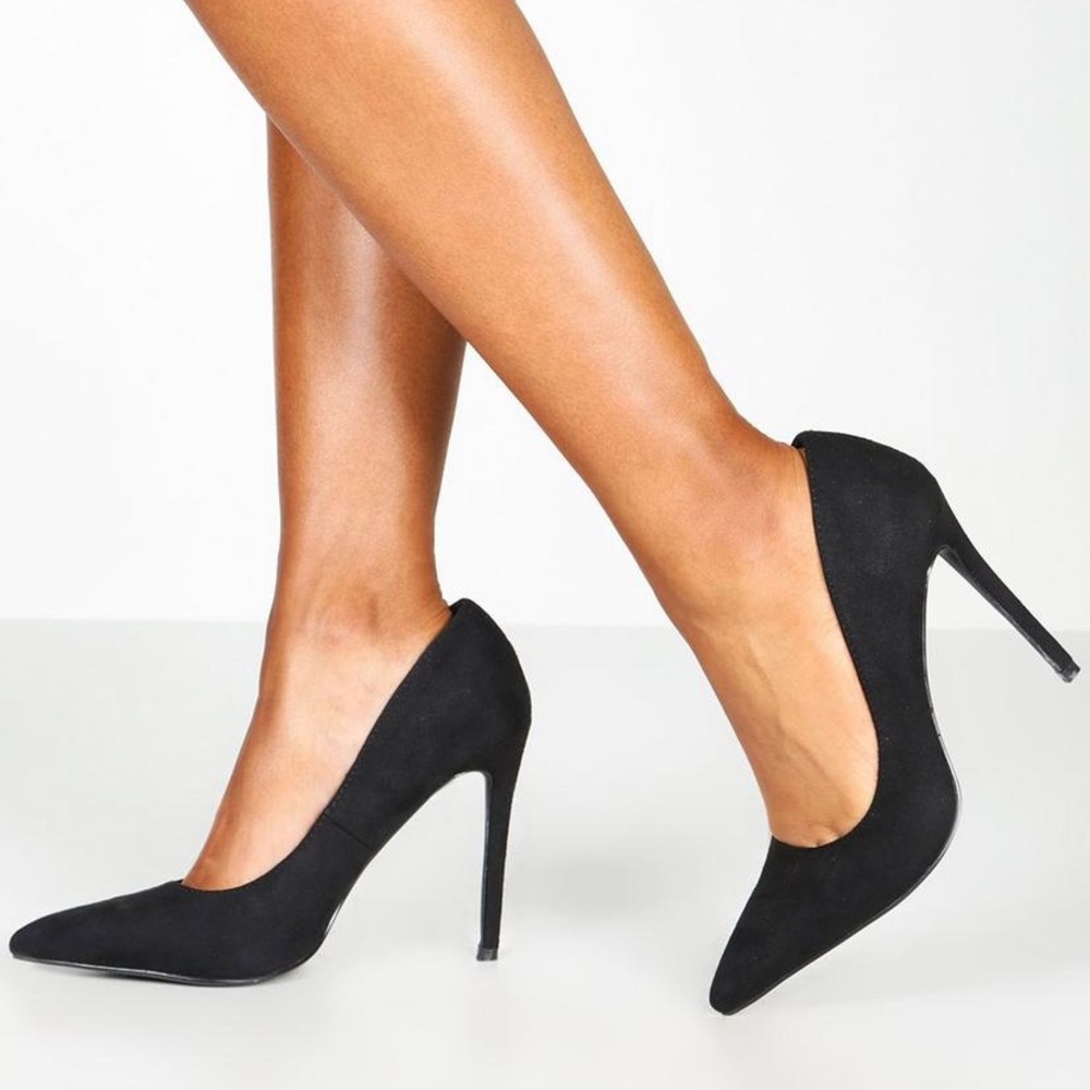 Boohoo Black High Heels Shoes - Picture 3 of 4